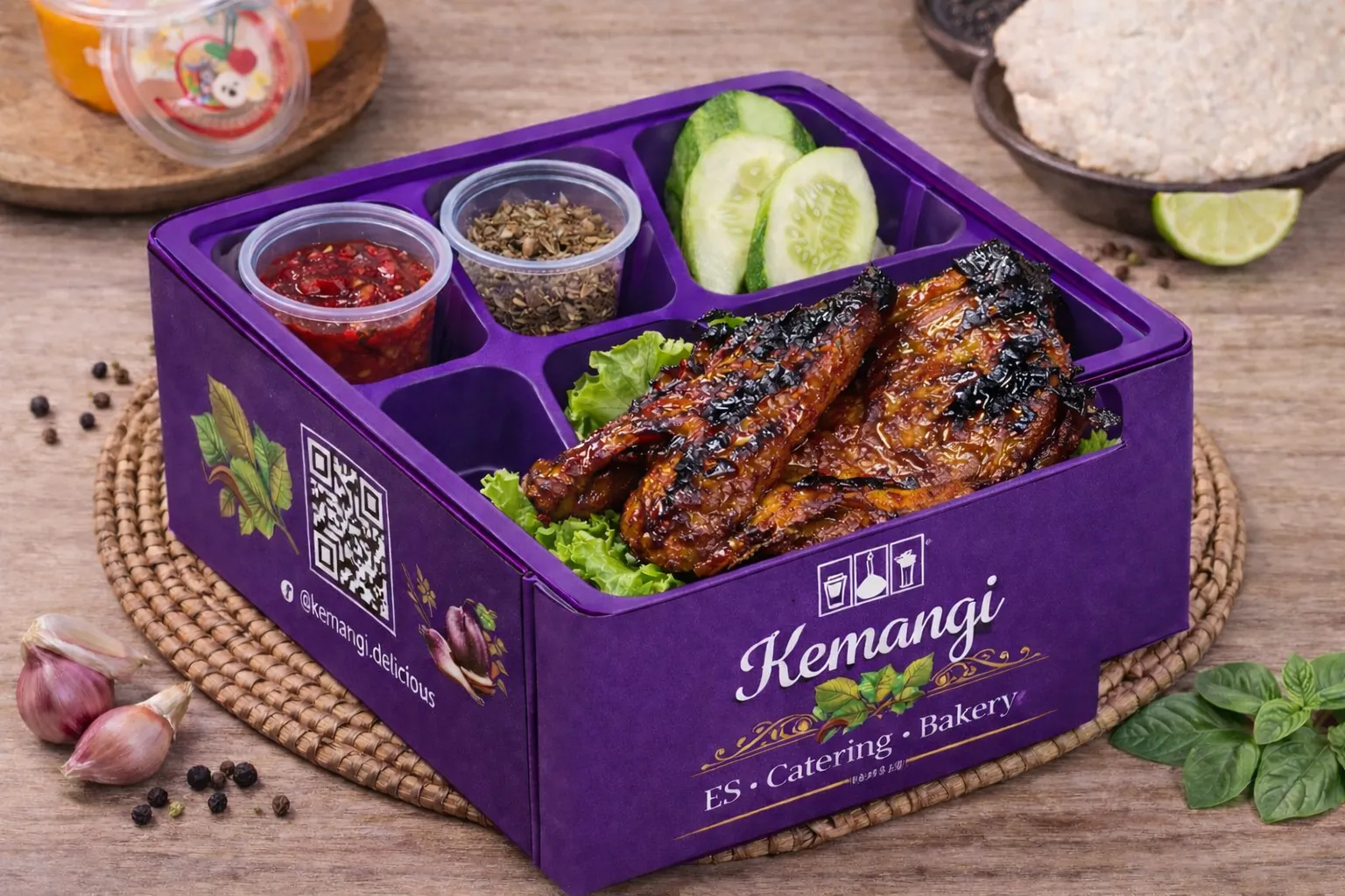 Nasi Ayam Kampung Bakar